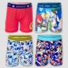 Paquete de 4 Boxer para niño de Sonic The Hedgehog, Talla 6