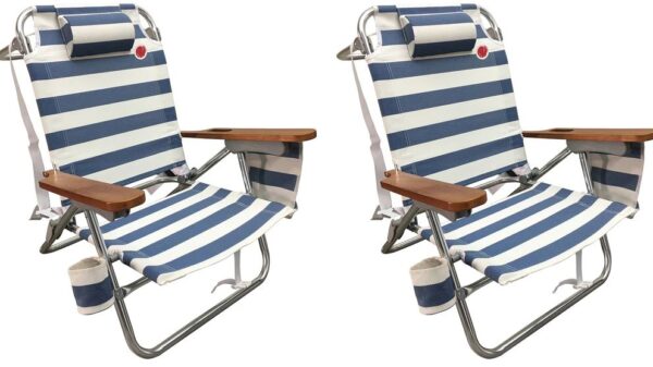 Par de 2 sillas de Playa - OmniCore Designs Premium