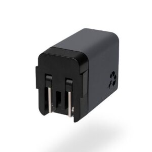 Alternative view of Cargador de pared portátil ecológico de dos puertos - Nimble