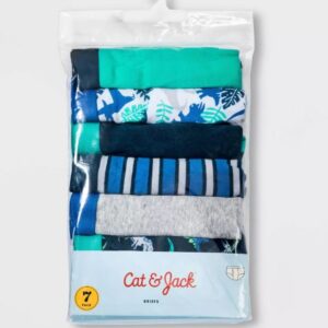 Alternative view of Paquete de 7 calzoncillos de dinosaurio para niño, Talla S (6/7) - Cat & Jack™