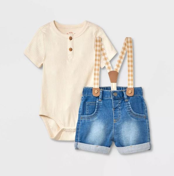 Conjunto de Ropa para bebé (3 Piezas) Talla 0-3M – Cat Jack