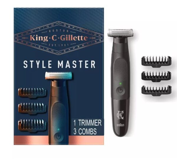Maquinilla recortadora de barba inalámbrica - King C. Gillette XT3000