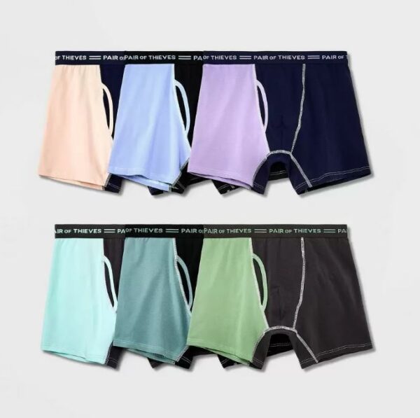 Paquete de 6 Boxer brief para hombre Talla L, colores variados - Pair of Thieves