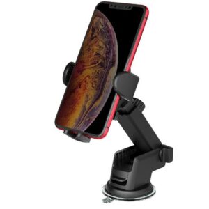 Alternative view of Soporte de carga inalámbrica para carro (dispositivos con Qi) - onn.