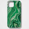 Funda para iPhone 14/iPhone 13 con MagSafe, Mármol de jade - heyday™