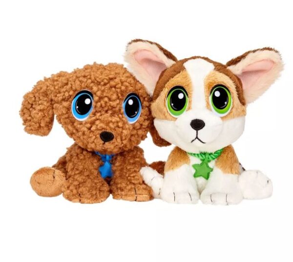Mascotas de peluche de Corgi y Goldendoodl - Rescue Tales