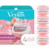 4 Recambios de cuchillas de afeitar para mujer Marca Venus Gillette