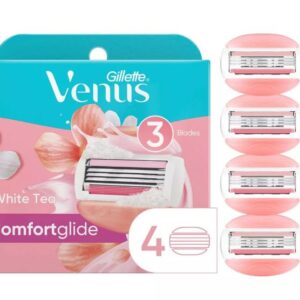 4 Recambios de cuchillas de afeitar para mujer Marca Venus Gillette