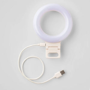 Alternative view of Anillo de luz con clip para computadora 3 niveles  de brillo Marca-HeyDay