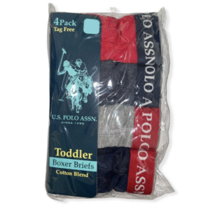 Alternative view of Paquete de 4 Boxer para niño, Talla 4T/ Colores variados - U.S POLO ASSN.