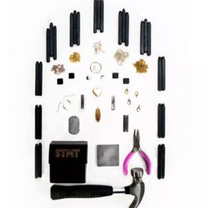 Alternative view of Kit de joyería de metal estampado a mano - STMT