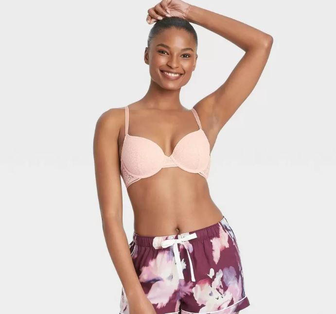 Brasier de algodon Talla 38D Rosa Auden Segunda que Barato