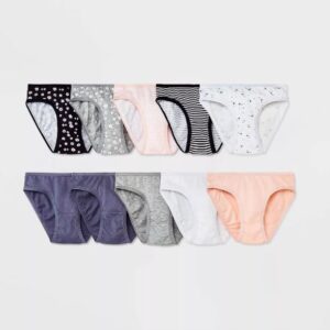 Paquete de 10 calzones de algodón para niña Talla 8 - Cat & Jack™