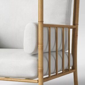 Alternative view of Sillón decorativo para patio Calla Canopy, Blanco - Opalhouse™