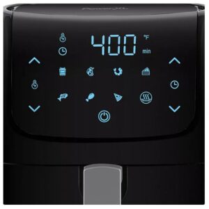 Alternative view of Freidora de aire PowerXL de 8 cuartos, Negro