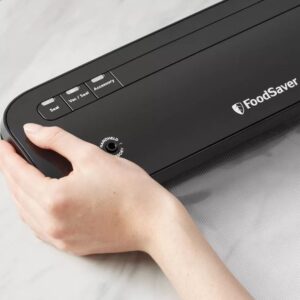 Alternative view of Sellador al vacío con rollo y bolsas, color negro - FoodSaver