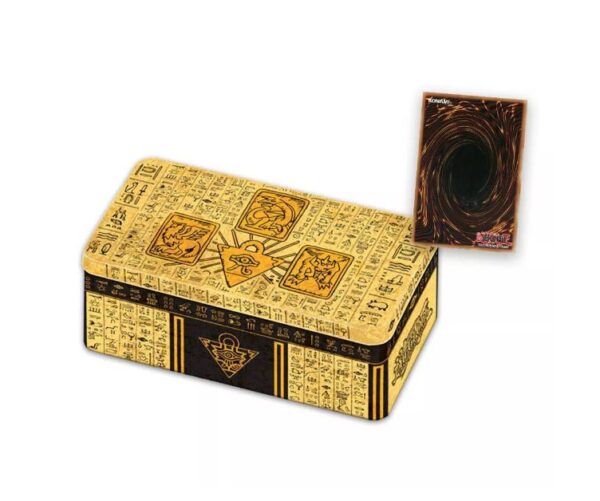 Lata con cartas de Los Dioses del Faraón - Yu-Gi-Oh! 2022