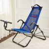 Silla de entrenamiento para abdominales, color Azul - FitNation Core Ultra