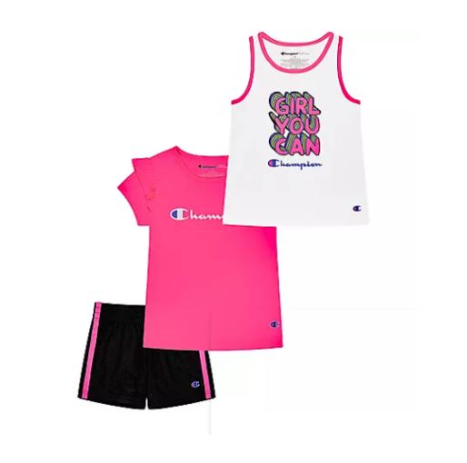 Conjunto de ropa deportiva para niñas de Piezas, Talla 3T