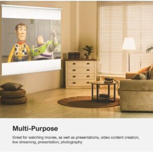 Alternative view of Panel plegable de 62" x 73", Blanco - Julius Studio