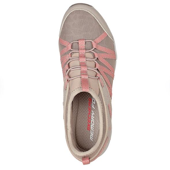 Tenis sin agujetas para mujer Talla 7 USA color rosa marca Skechers Segunda que Barato