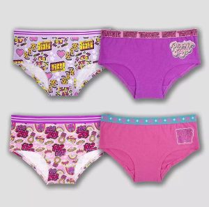 Paquete de 4 calzones para niña Talla 10 de That Girl Lay Lay