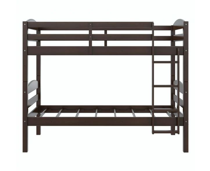 Litera convertible de madera maciza Tamaño Twin, color Expreso - Better Homes & Gardens - Imagen 4