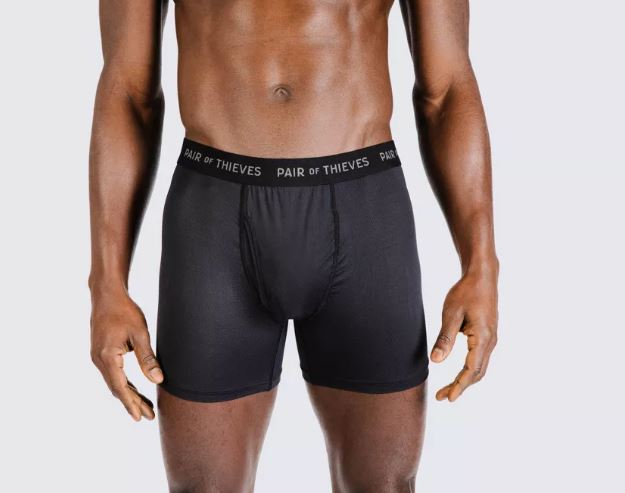 Boxer brief para hombre Talla S, color negro marca Pair of Thieves