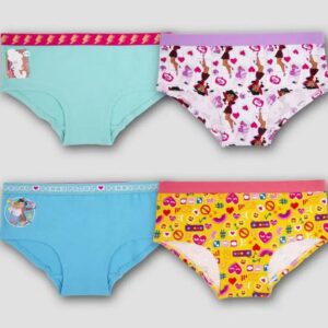 Paquete de 4 calzones para niña Talla 8 de Disney Proud Family