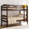 Litera convertible de madera maciza Tamaño Twin, color Expreso - Better Homes & Gardens