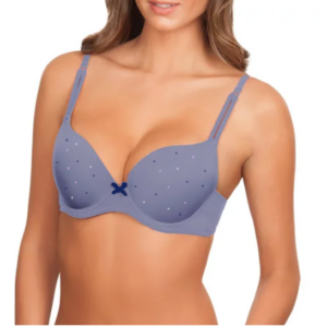 Brasier con aros Talla 36B, Azul claro - Simply Basic