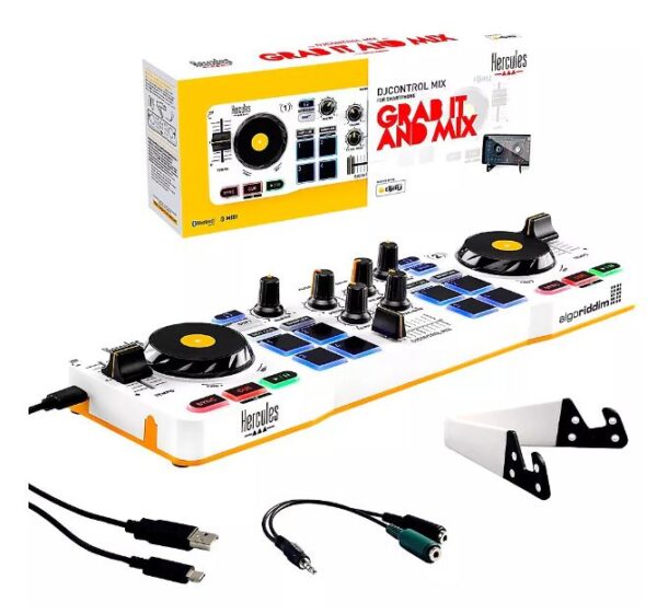 Controlador Mix DJ inalámbrico para Smartphone  - Hercules DJ
