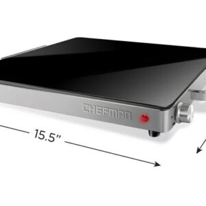 Alternative view of Bandeja calentadora eléctrica 15 x 12 pulgadas -  Chefman