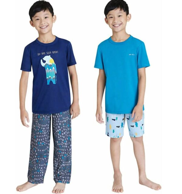 Conjunto de pijama para niños talla S 7/8 - Eddie Bauer