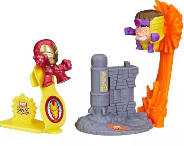 Figuras de acción Iron Man vs MODOK - de Marvel Stunt Squad