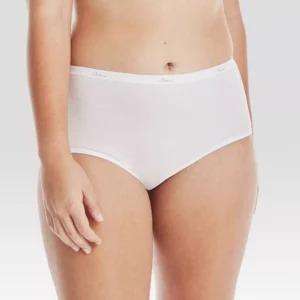 Alternative view of Paquete de 6 Panties Para Dama de Color Blanco Talla 8 marca Hanes