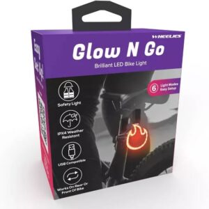 Alternative view of Luz LED brillante para bicicleta con forma de llama - Glow N Go