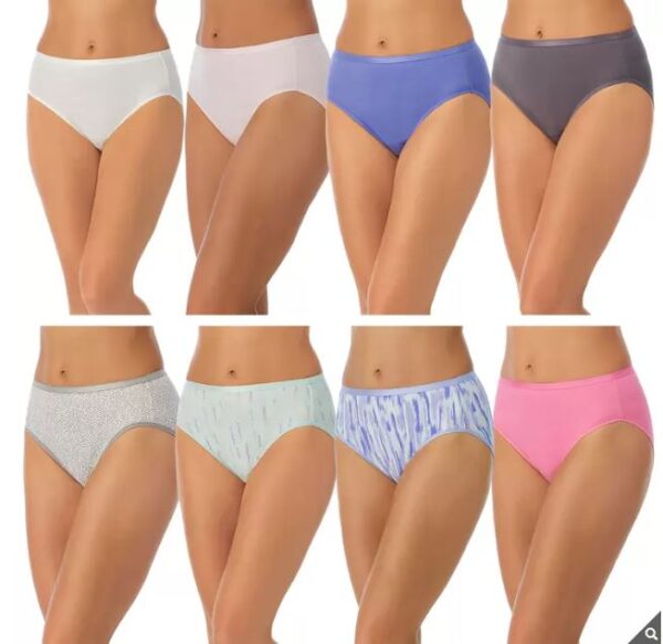 Paquete de 8 calzones para dama talla M - Carole Hochman