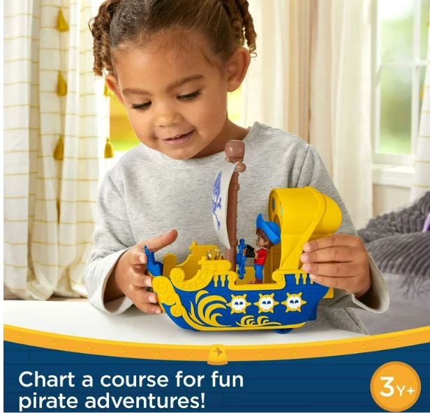 Juguete de Santiago y El Bravo, Figura barco pirata – Santiago of