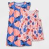 Paquete de 2 camisones para niñas Talla 8, Rosa floral - Carter's