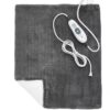 Almohadilla térmica de 20"x24" con 6 configuraciones de calor, Gris - Pure Enrichment