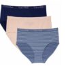 Paquete de 3 calzones brief para mujer Talla L marca Calvin Klein