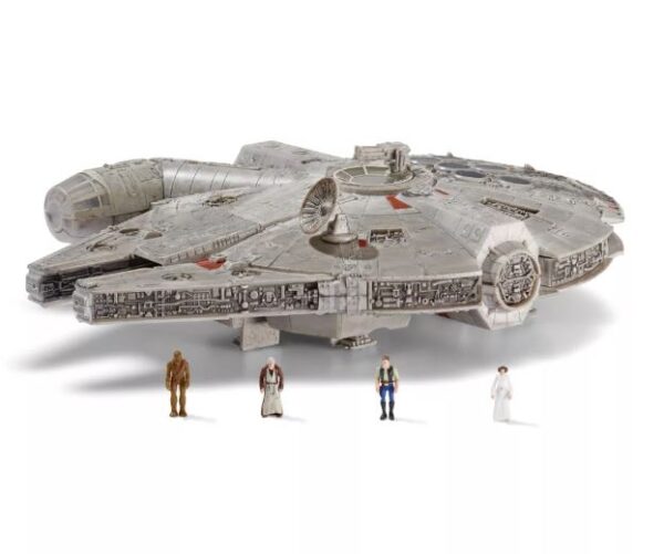 Vehículo grande y figuras de Star Wars Micro Galaxy Squadron