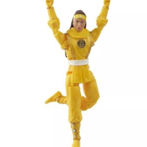 Alternative view of Figura de acción de Power Rangers, Mighty Morphin Ninja amarilla