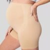 Short de licra con soporte de maternidad Talla XL, Nude - Belly Bandit