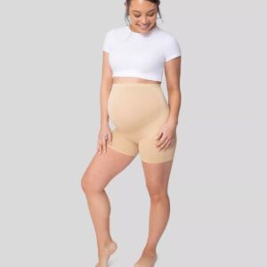 Alternative view of Short de licra con soporte de maternidad Talla XL, Nude - Belly Bandit