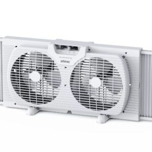Ventilador de ventana doble de 3 velocidades