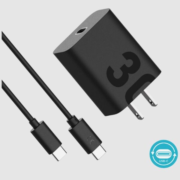 Cargador de pared TurboPower 30 cable USB-C a USB-C - Motorola
