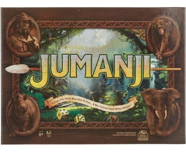 Juego de mesa ¨Jumanji¨ en inglés - Spin Master