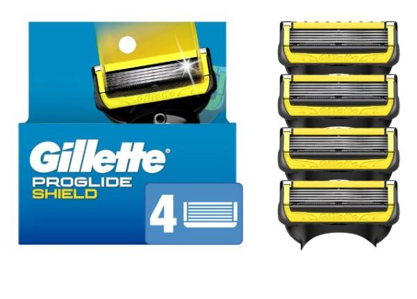 Paquete de 4 repuestos de cuchillas para afeitar - Gillette Pro Glide